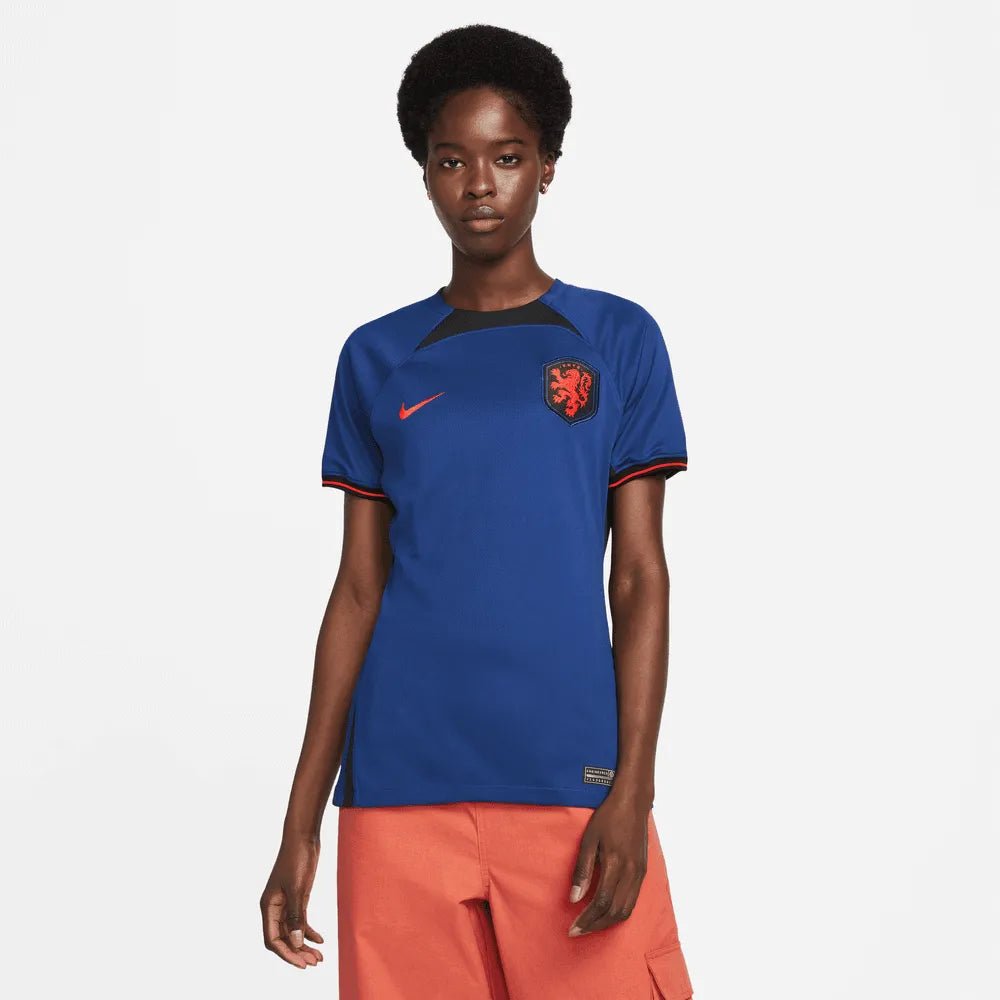 2022-23 Netherlands Women's Away Soccer Jersey - Deep Royal Blue | Discount