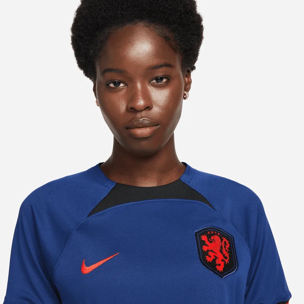 2022-23 Netherlands Women's Away Soccer Jersey - Deep Royal Blue | Discount