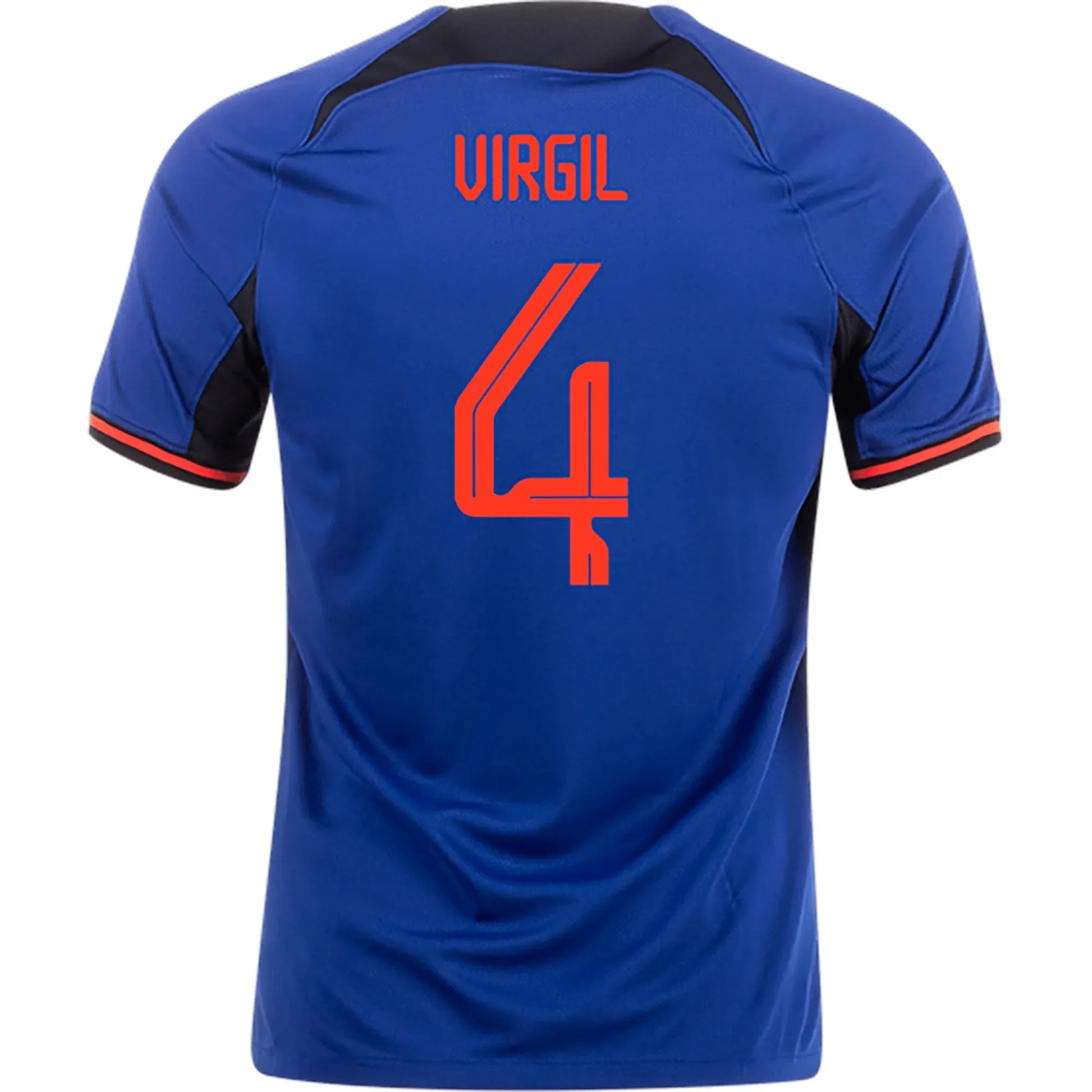 2022-23 Netherlands Women's Away Soccer Jersey - Deep Royal Blue | Discount