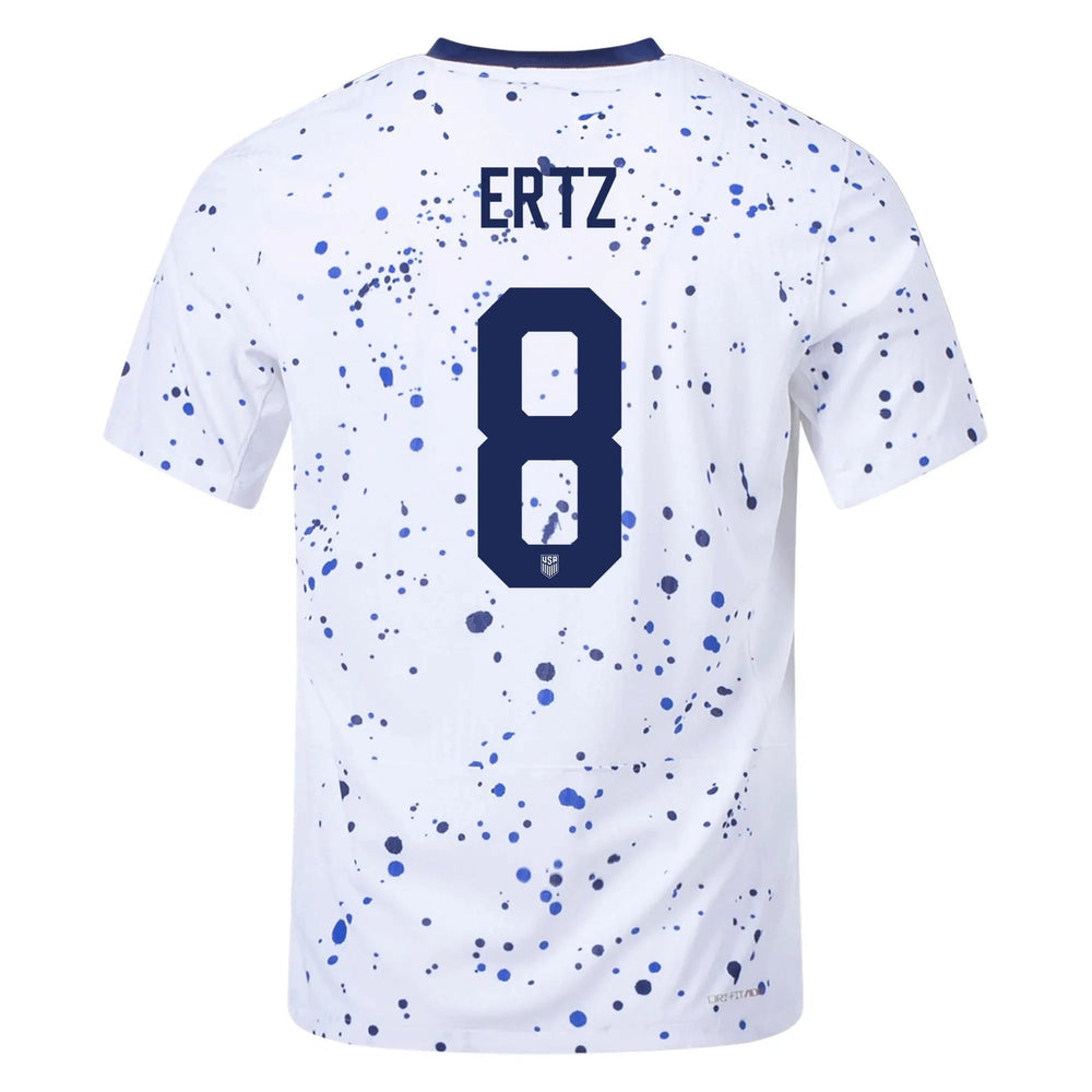 2023-24 USA Women's Home Authentic Soccer Jersey (No Stars) | Online