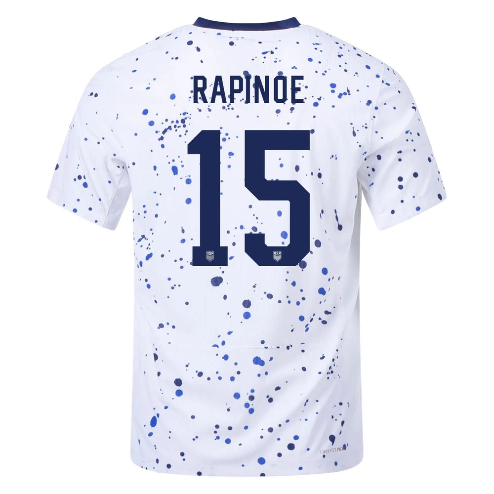 2023-24 USA Women's Home Authentic Soccer Jersey (No Stars) | Online