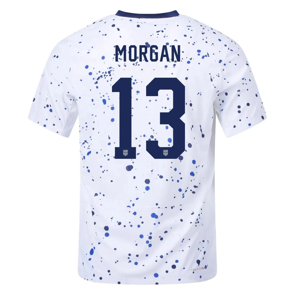2023-24 USA Women's Home Authentic Soccer Jersey (No Stars) | Online