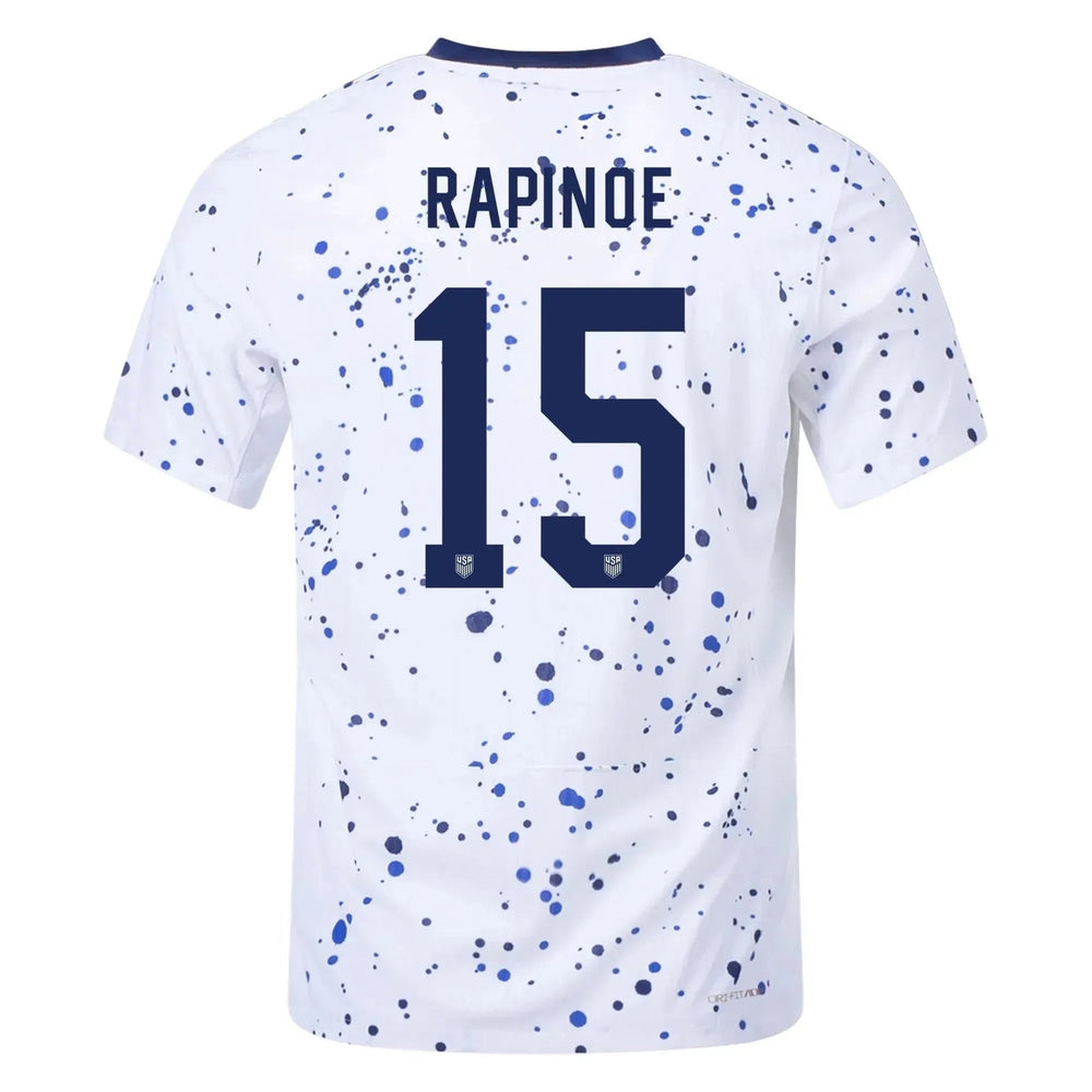 2023-24 USA Women's Home Authentic Soccer Jersey (No Stars) | Online