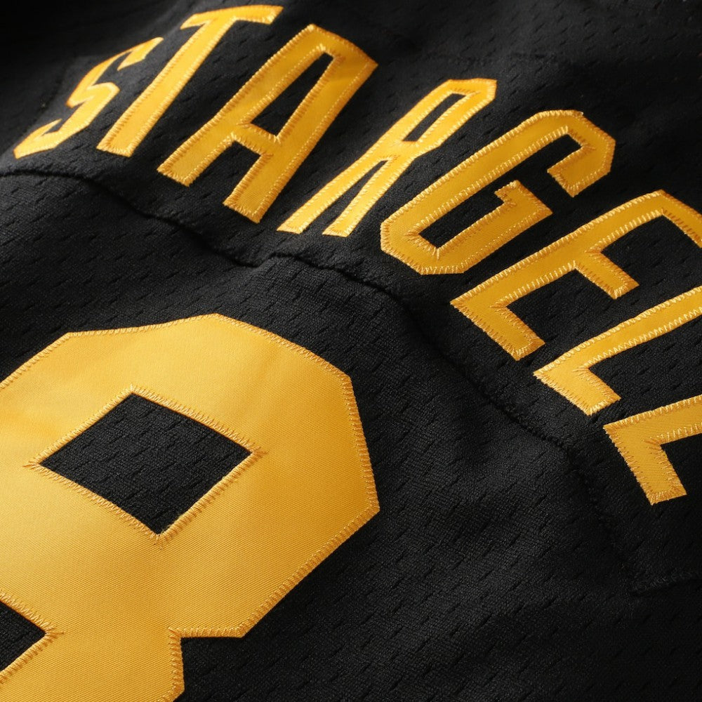 Willie Stargell Pittsburgh Pirates Authentic Batting Practice Jersey - Black | Mitchell & Ness