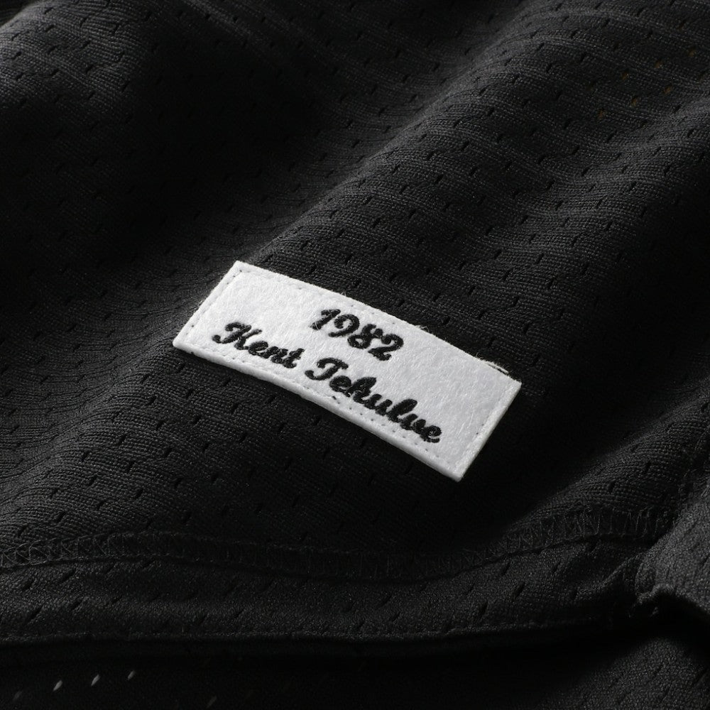 Kent Tekulve Pittsburgh Pirates Authentic Batting Practice Jersey - Black | Mitchell & Ness