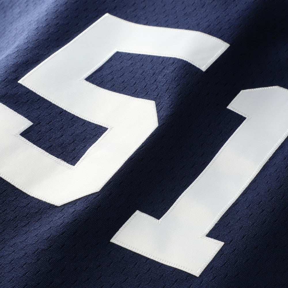 Bernie Williams New York Yankees Authentic Batting Practice Jersey - Navy | Mitchell & Ness
