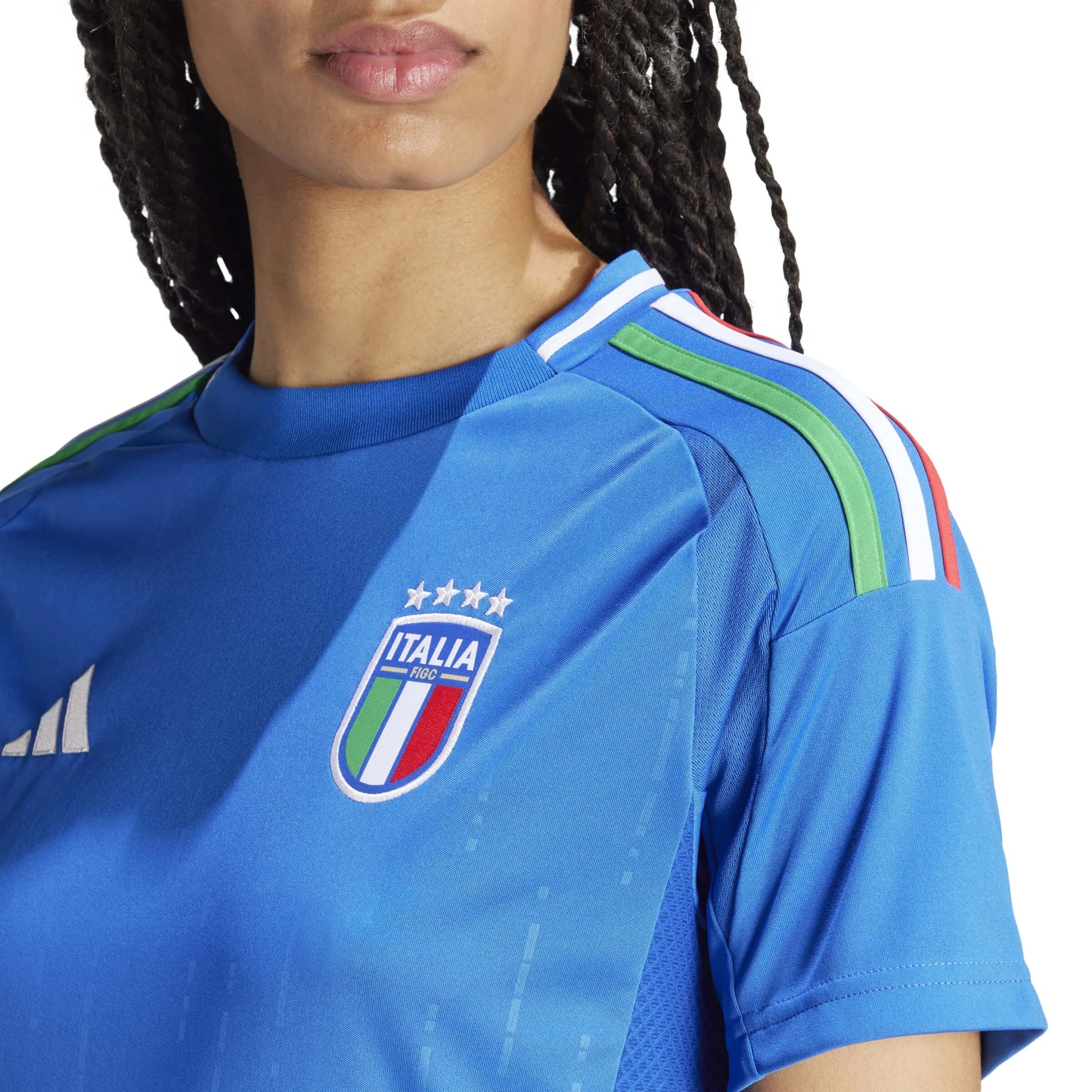 2024-25 Italy Women's Stadium Home Soccer Jersey | For sale