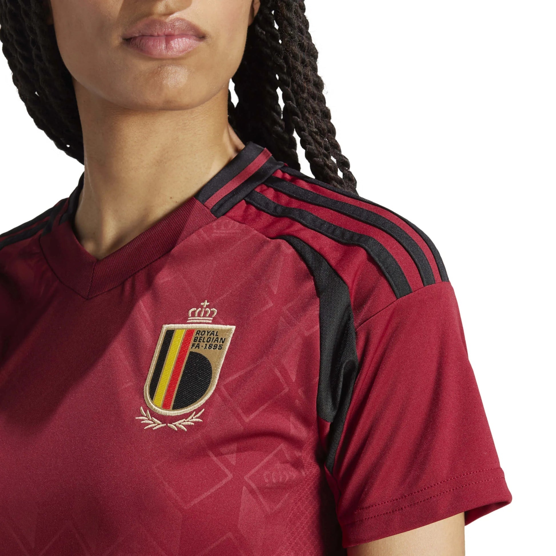 2024-25 Belgium Women's Stadium Home Soccer Jersey | Outlet