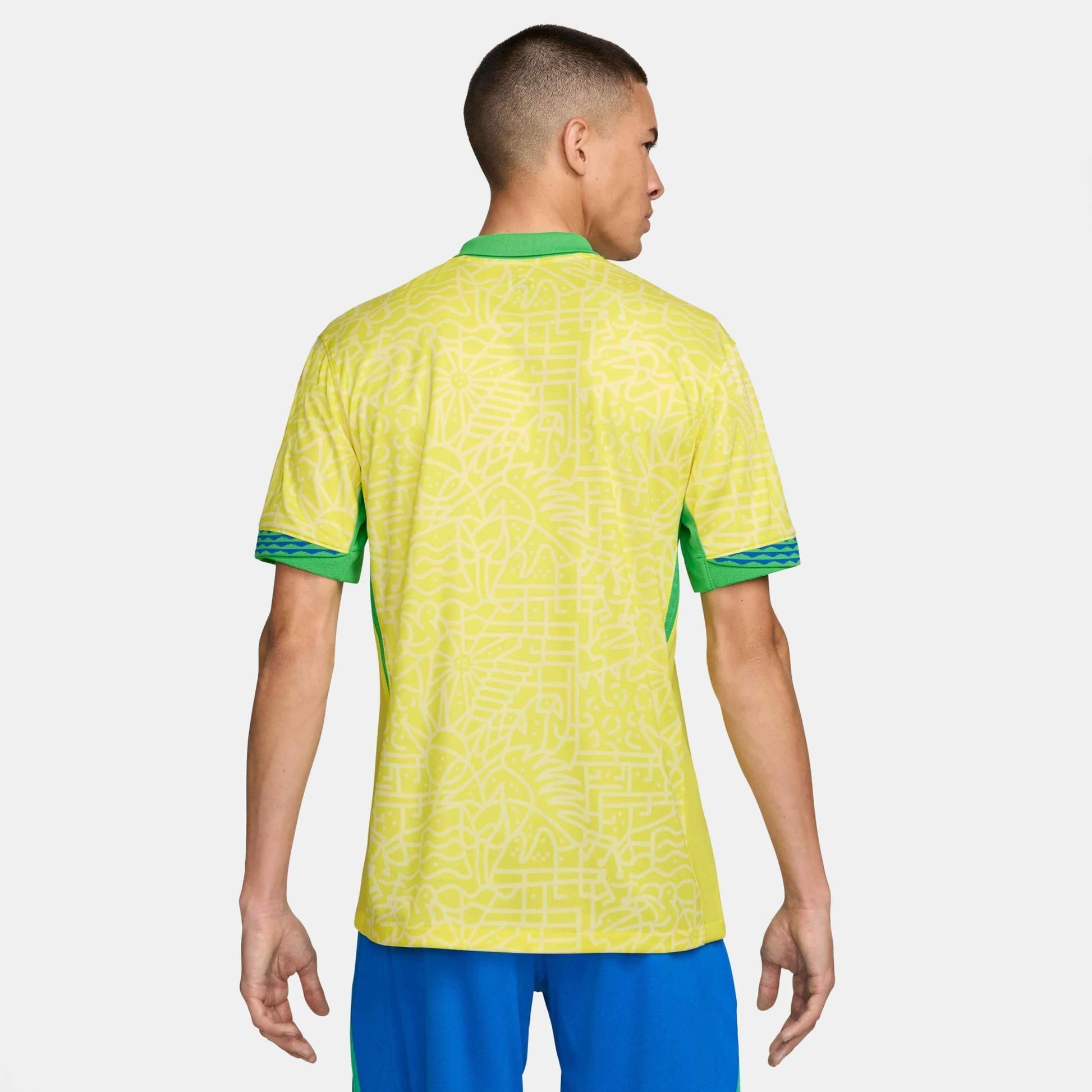 2024-25 Brazil Men's Stadium Home Soccer Jersey | Online