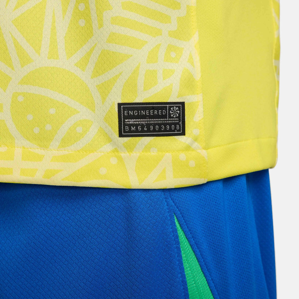 2024-25 Brazil Men's Stadium Home Soccer Jersey | Online