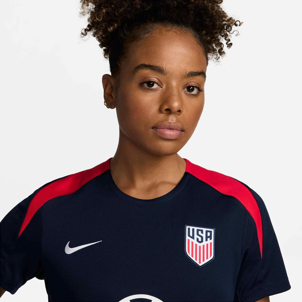 2024-25 USA Women Dri-Fit Short-Sleeve Knit Top | Sale