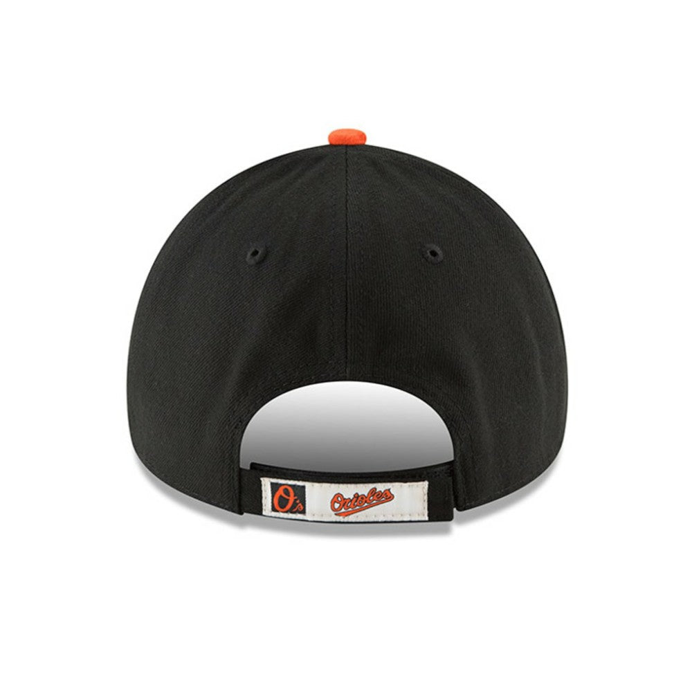 Baltimore Orioles Men's Logo League 9Forty Adjustable Hat - White | New Era
