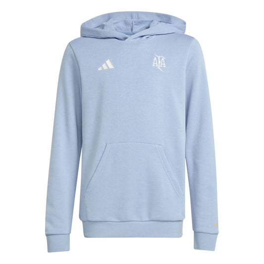 2025-26 Argentina Youth Anniversary DNA Soccer Hoodie Ambient Sky / Cloud White