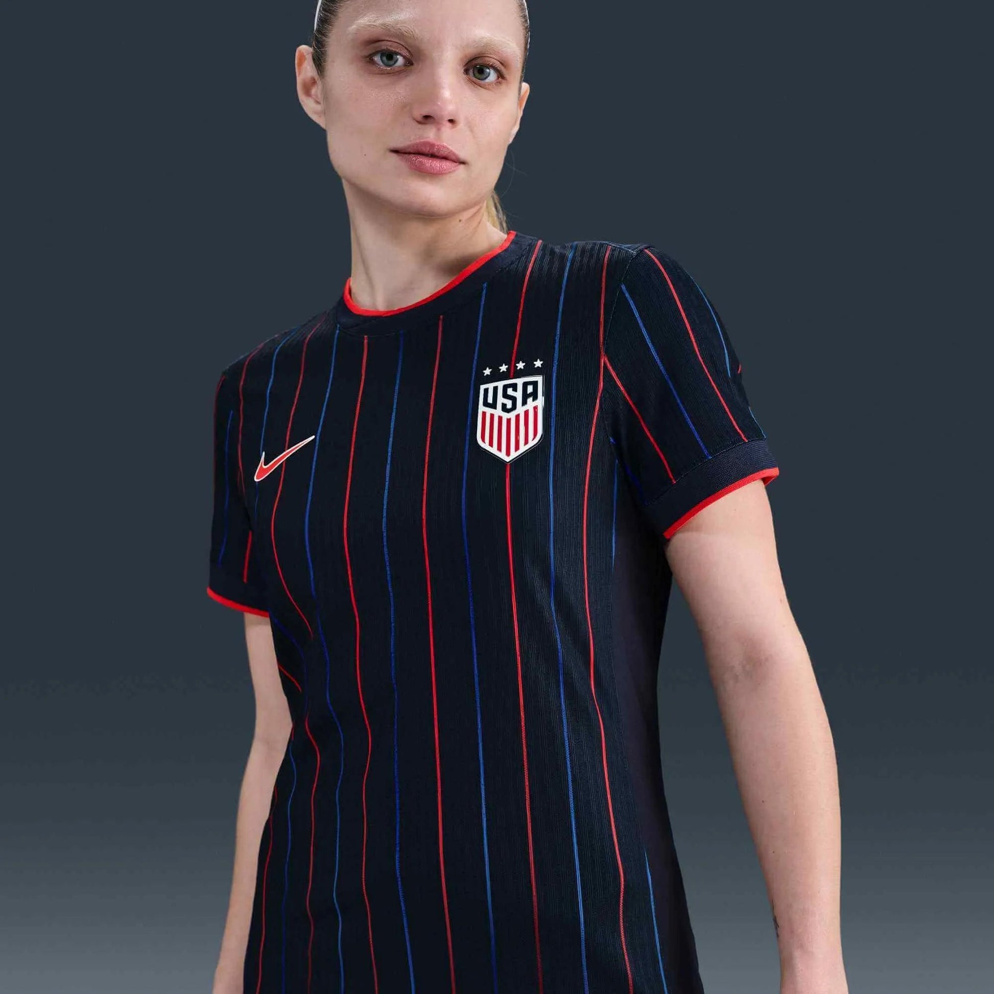 2025 USA Women's 4-Star Authentic Away Soccer Jersey  | Hot
