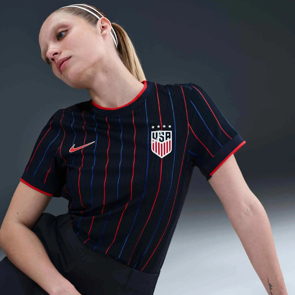 2025 USA Women's 4-Star Authentic Away Soccer Jersey  | Hot