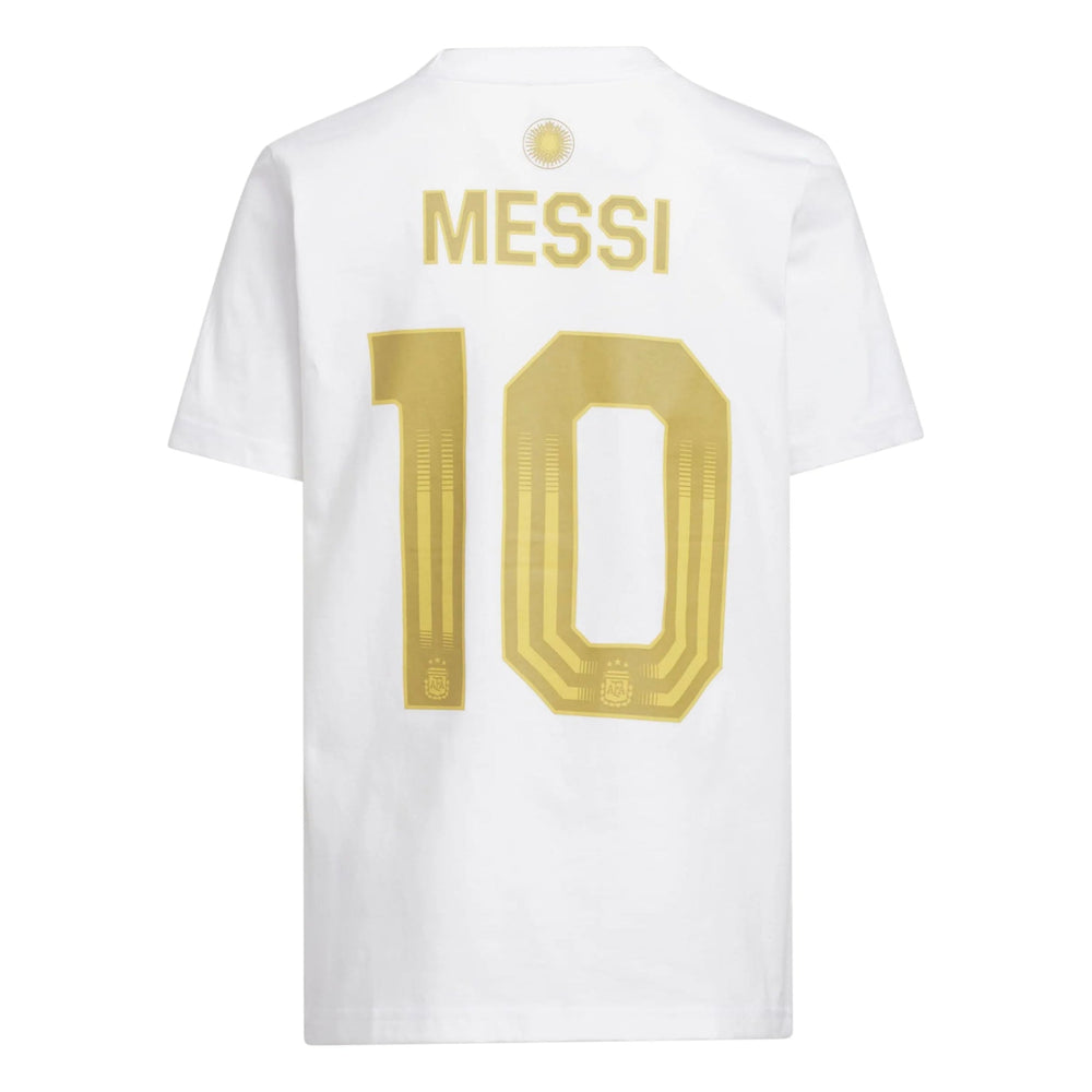 2026 Argentina Youth Messi Name And Number Tee  | Discount