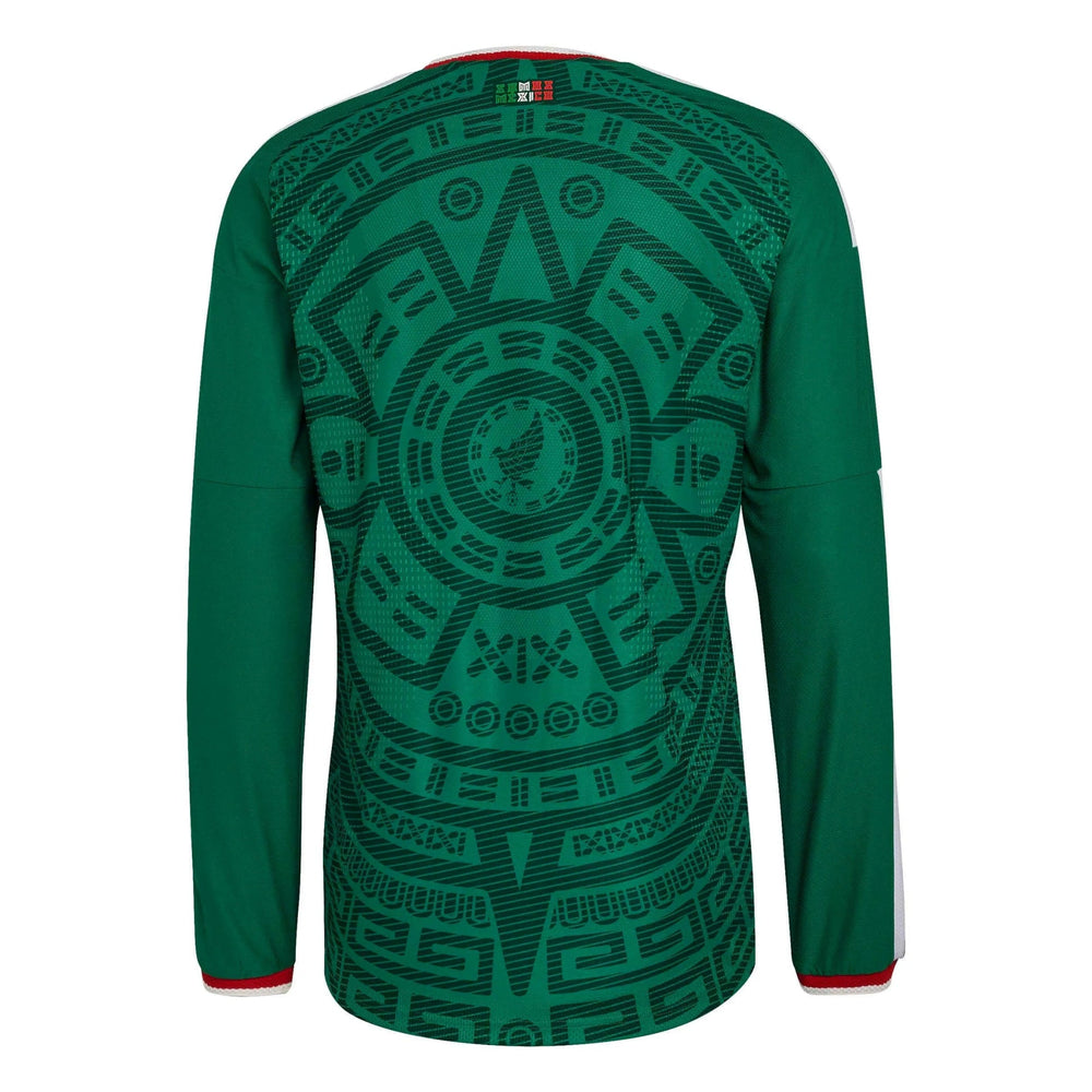 2026 Mexico Men's Authentic Home Long-Sleeve Soccer Jersey  | Outlet