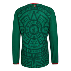 2026 Mexico Men's Authentic Home Long-Sleeve Soccer Jersey  | Outlet