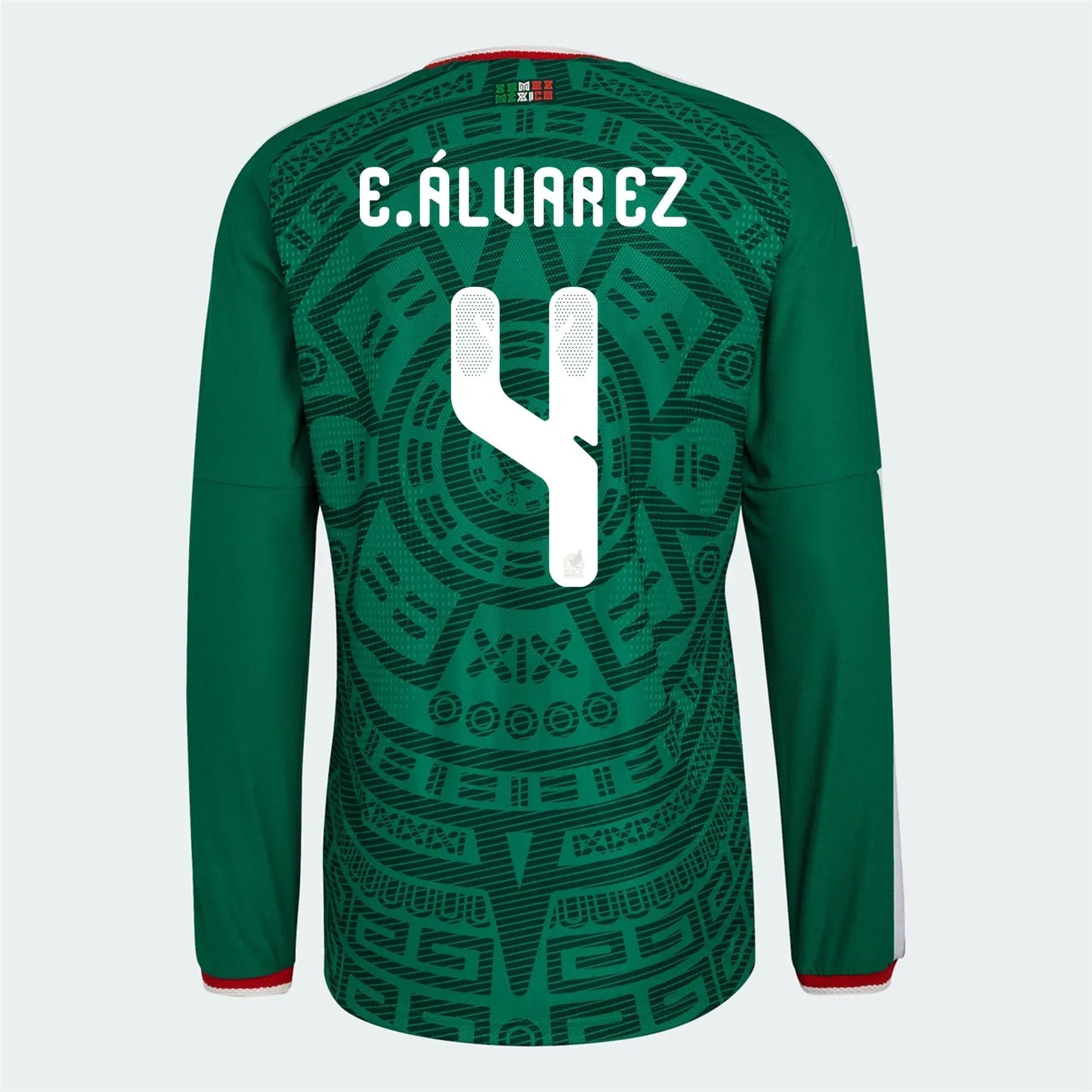 2026 Mexico Men's Authentic Home Long-Sleeve Soccer Jersey  | Outlet
