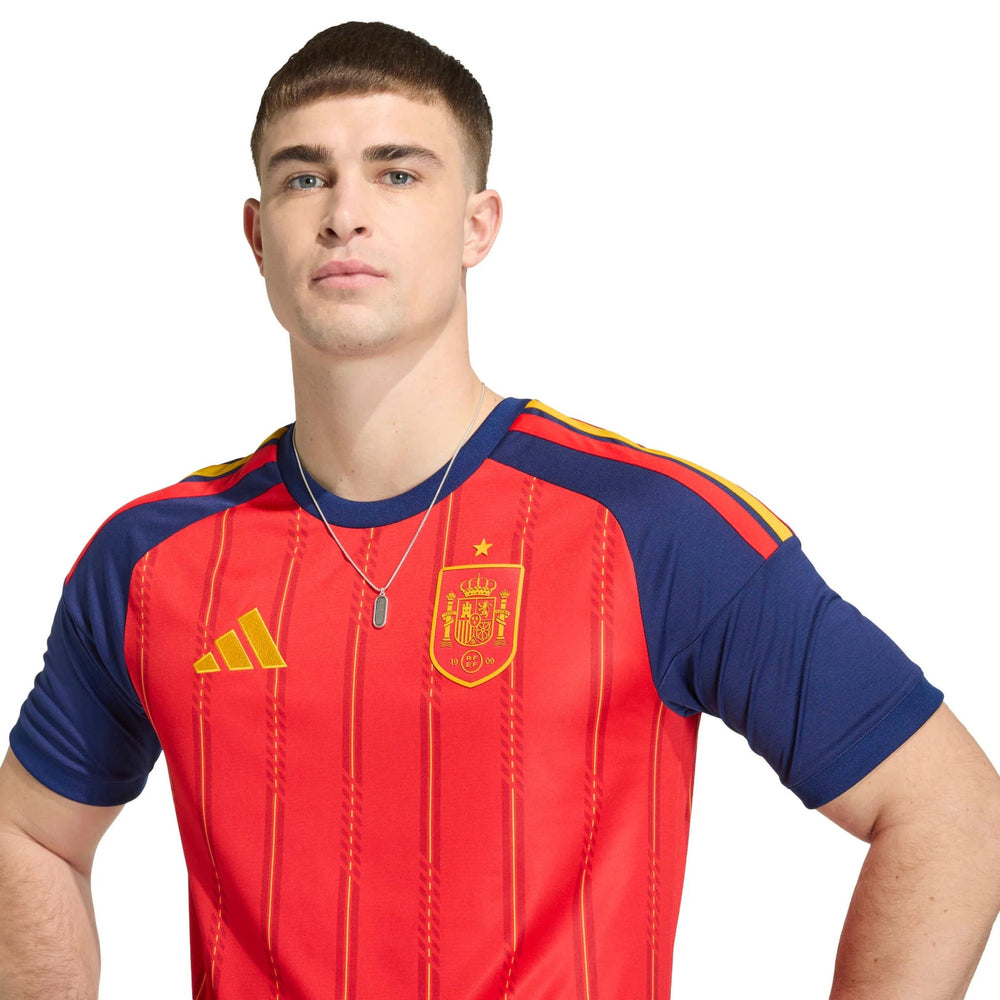 2026 Spain Men's Stadium Home Soccer Jersey  | Hot