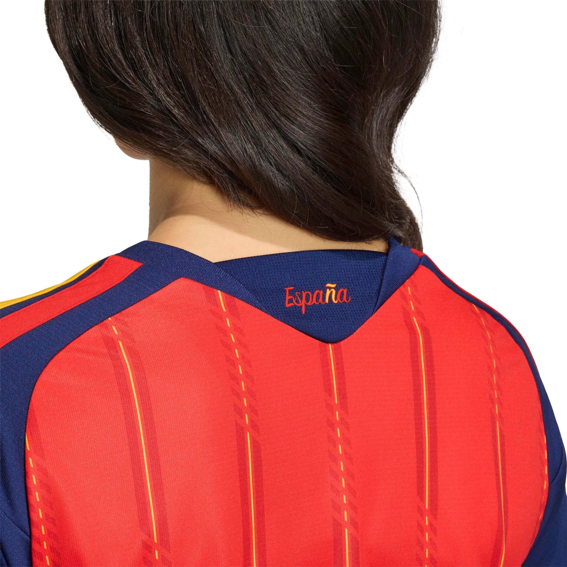 2026 Spain Women's Stadium Home Cropped Soccer Jersey  | Outlet