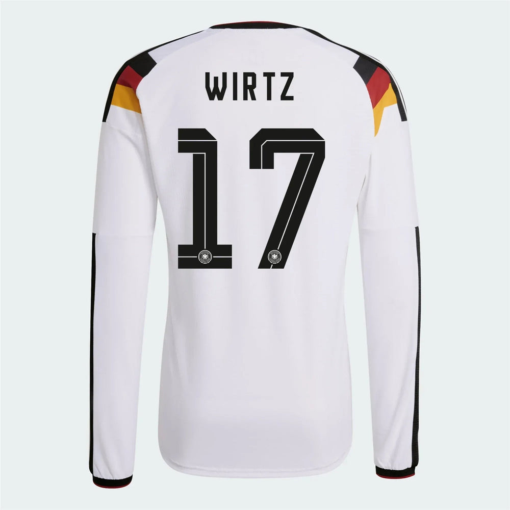 2026 Germany Men's Authentic Home Long-Sleeve Soccer Jersey  | Hot