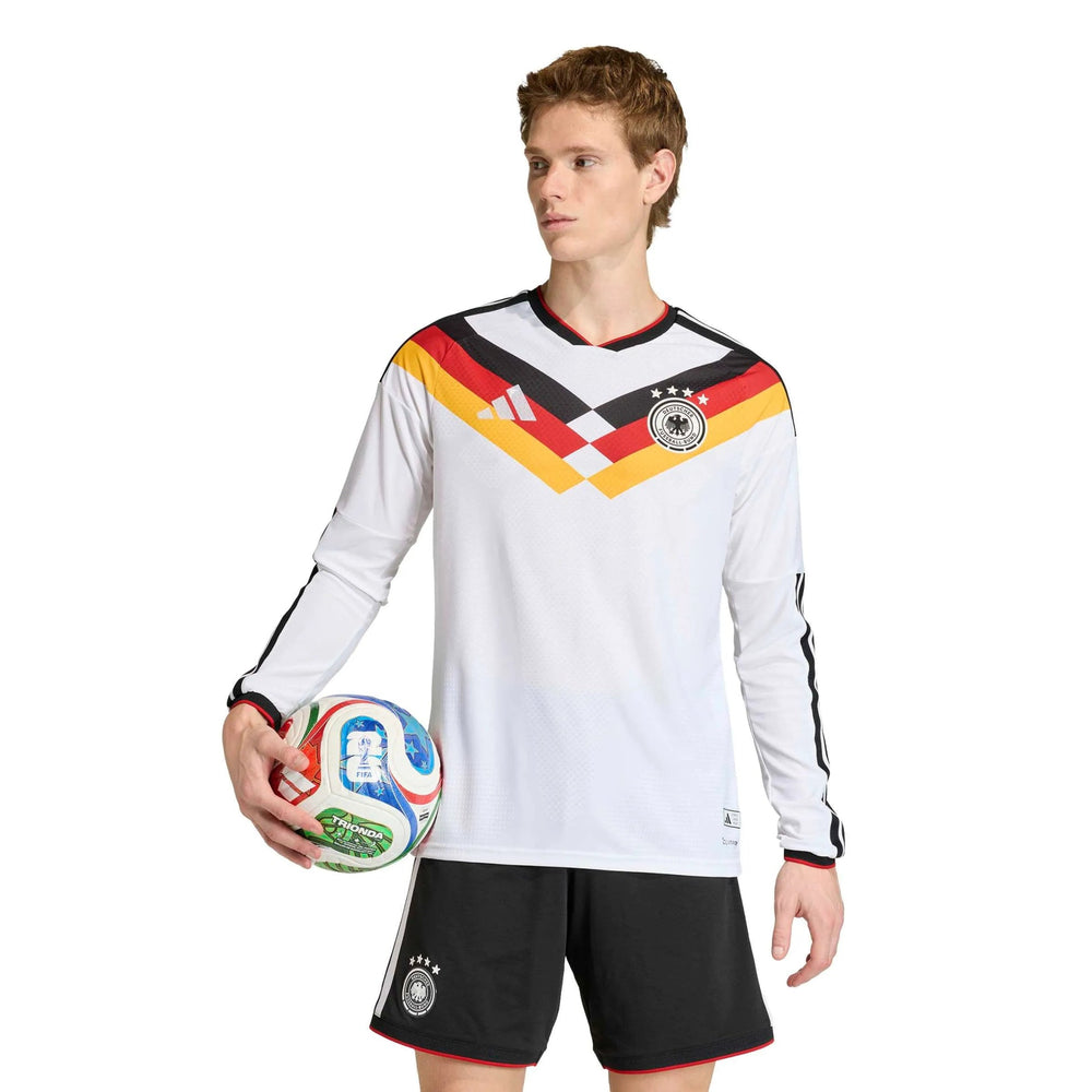 2026 Germany Men's Authentic Home Long-Sleeve Soccer Jersey  | Hot
