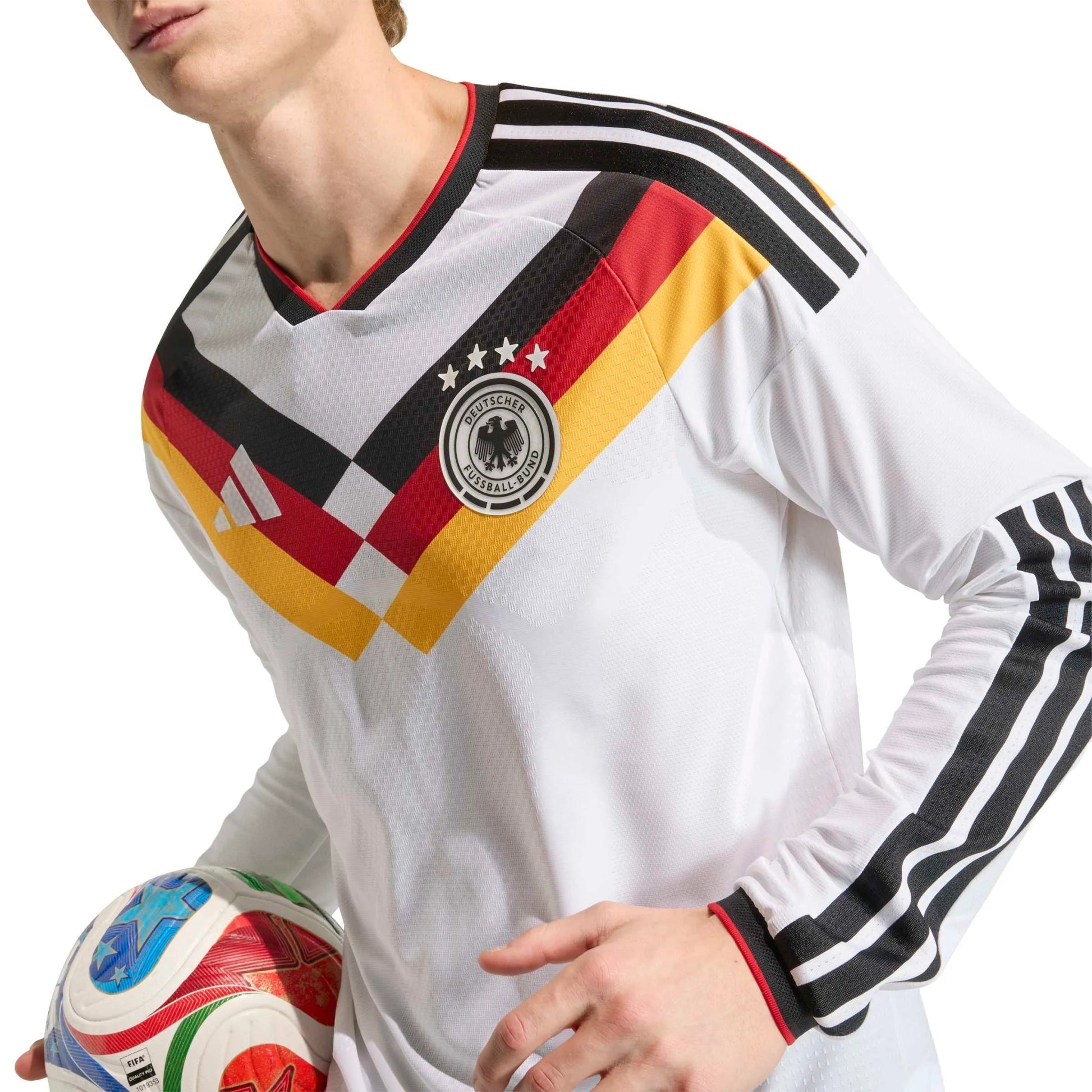 2026 Germany Men's Authentic Home Long-Sleeve Soccer Jersey  | Hot