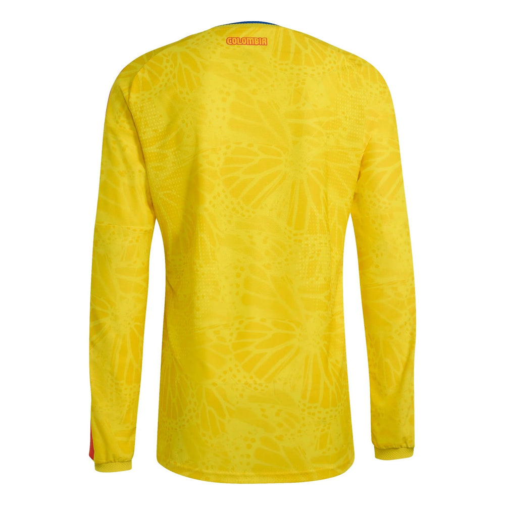 2026 Colombia Men's Authentic Home Long-Sleeve Soccer Jersey  | Online