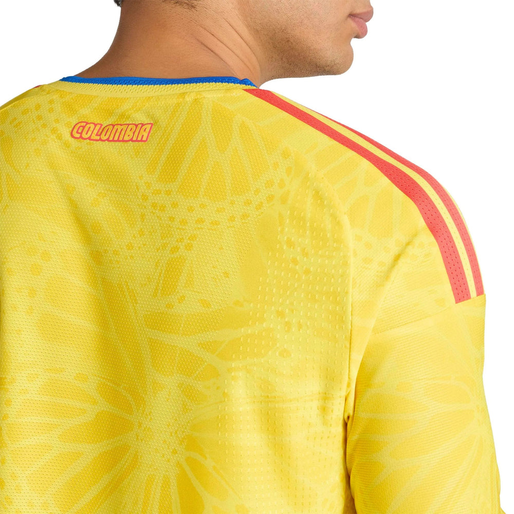 2026 Colombia Men's Authentic Home Long-Sleeve Soccer Jersey  | Online
