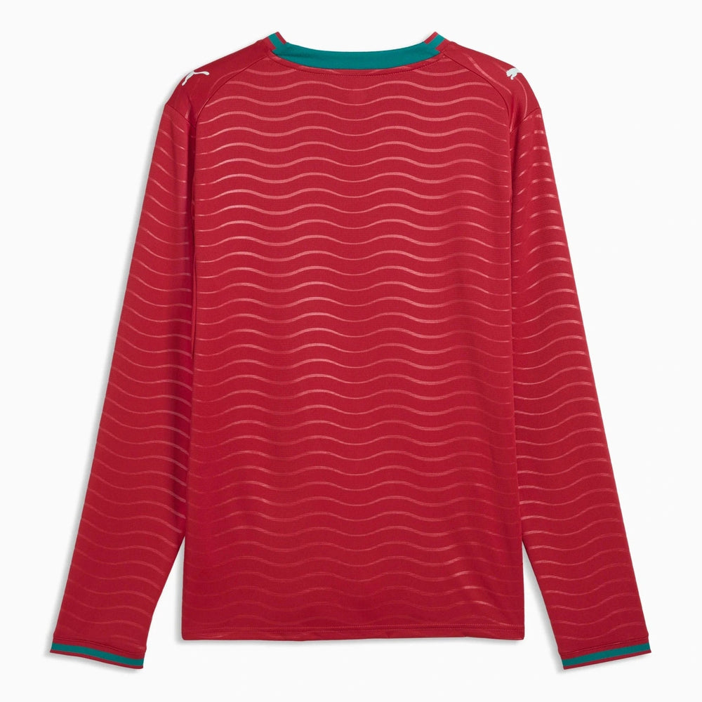2026 Portugal Men's Stadium Home Long-Sleeve Soccer Jersey  | On sale