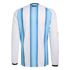 2026 Argentina Men's Stadium Home Long-Sleeve Soccer Jersey  | Sale