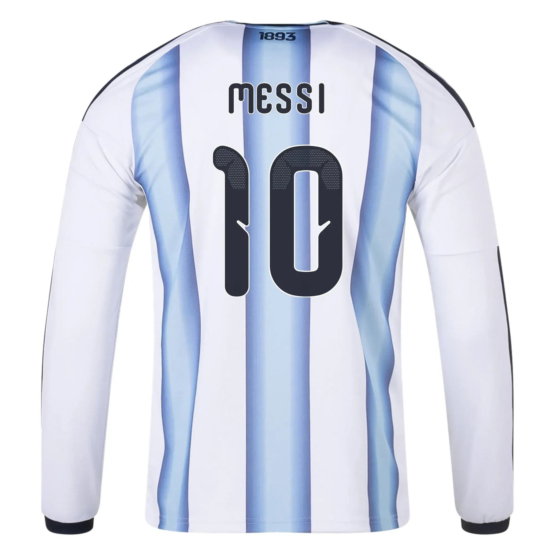 2026 Argentina Men's Stadium Home Long-Sleeve Soccer Jersey  | Sale