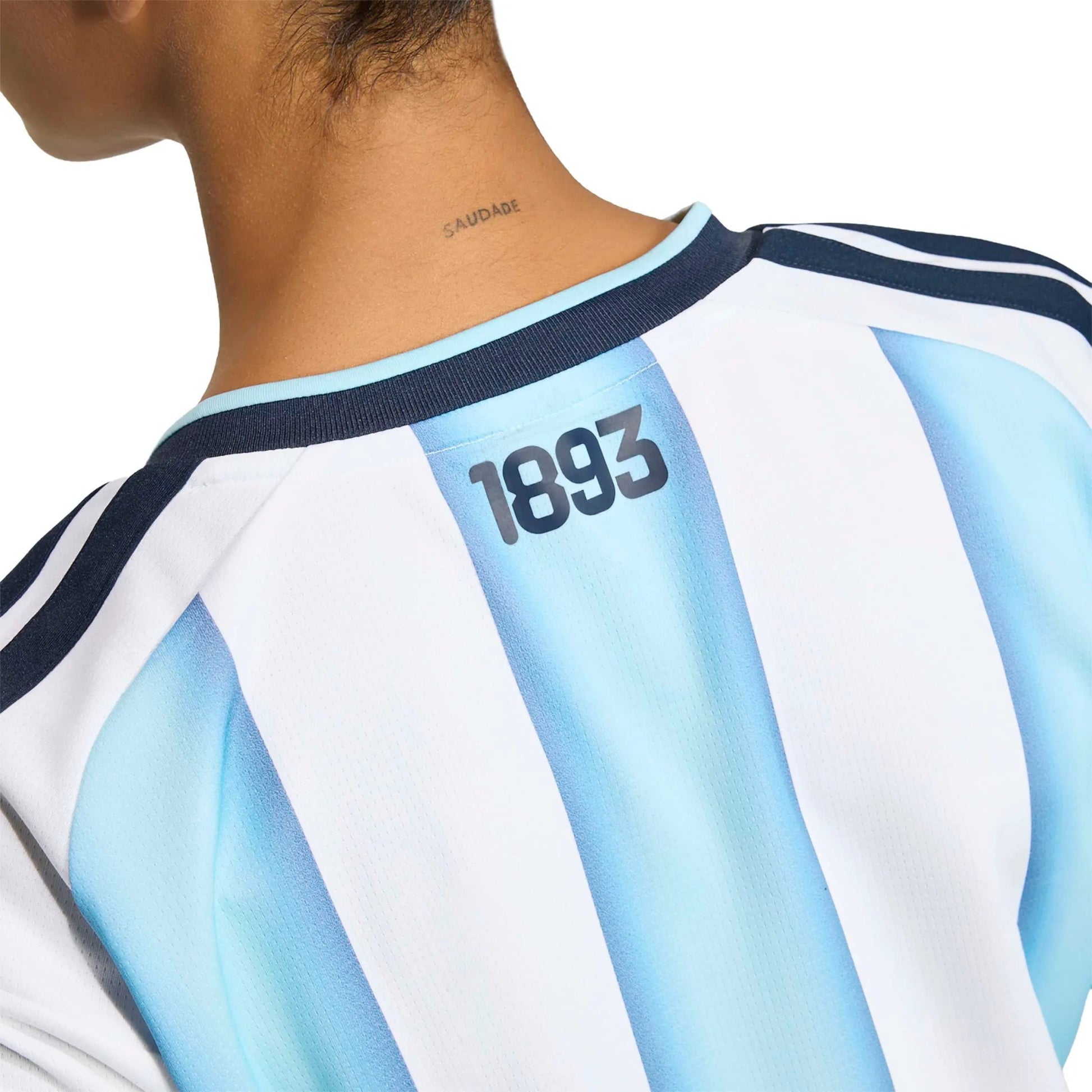 2026 Argentina Women's Stadium Home Cropped Soccer Jersey  | Discount