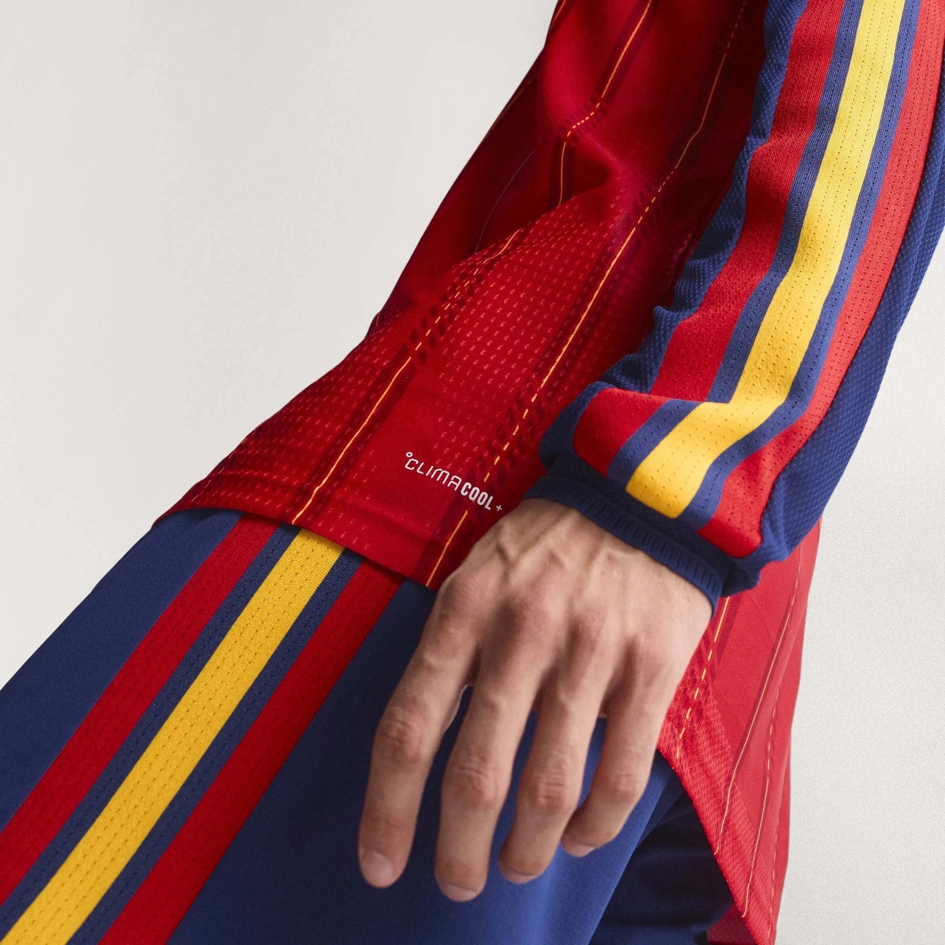 2026 Spain Men's Authentic Home Long-Sleeve Soccer Jersey  | Outlet