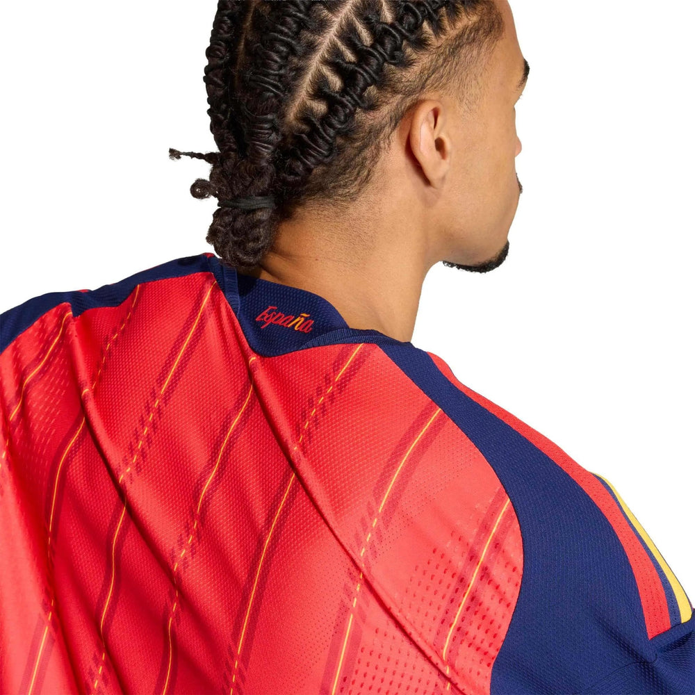 2026 Spain Men's Authentic Home Long-Sleeve Soccer Jersey  | Outlet