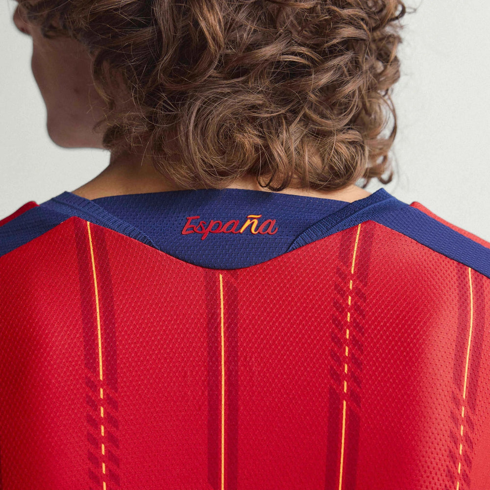 2026 Spain Men's Authentic Home Long-Sleeve Soccer Jersey  | Outlet