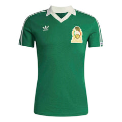 1986 Mexico Men's Retro Stadium Home Soccer Jersey  | On sale