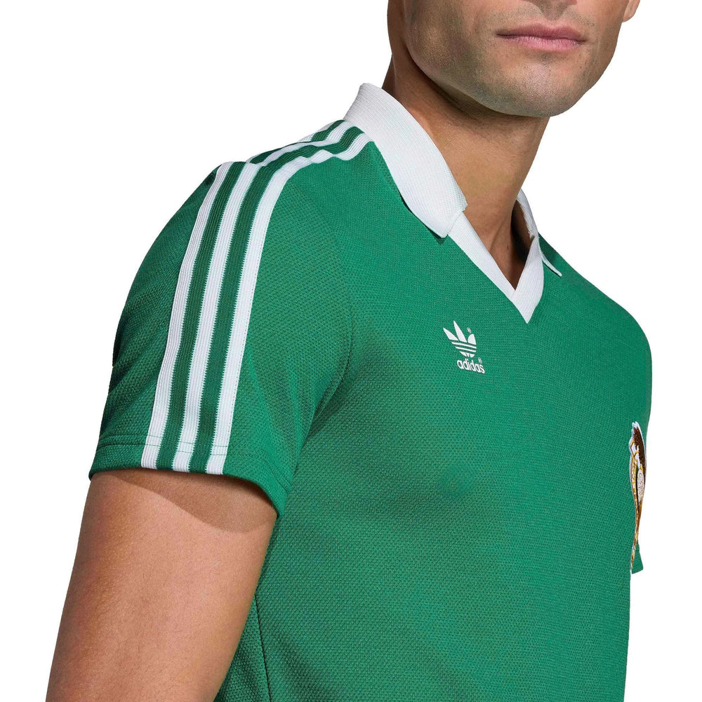1986 Mexico Men's Retro Stadium Home Soccer Jersey  | On sale