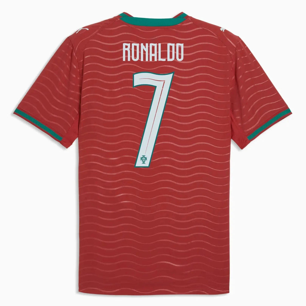 2026 Portugal Men's Authentic Home Ronaldo #7 Soccer Jersey  | Outlet