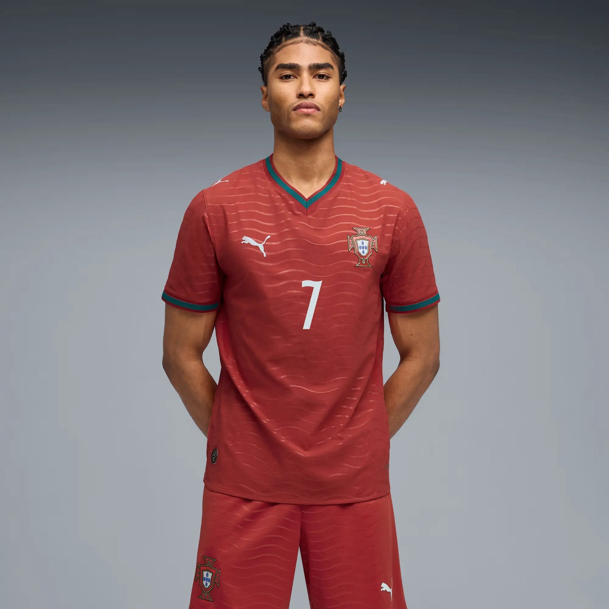 2026 Portugal Men's Authentic Home Ronaldo #7 Soccer Jersey  | Outlet