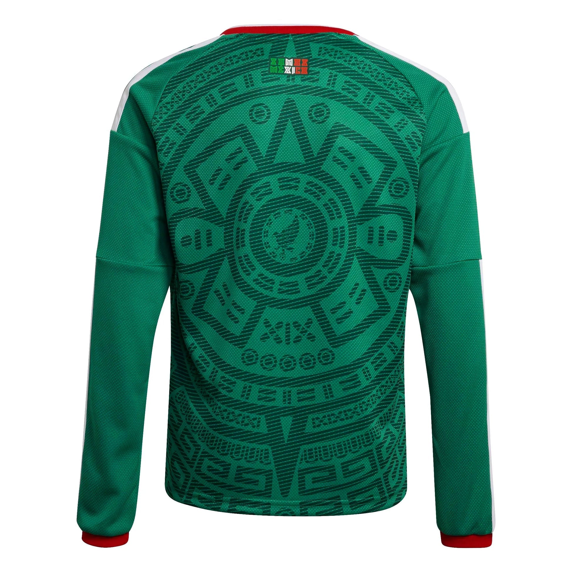 2026 Mexico Youth Stadium Home Long-Sleeve Soccer Jersey  | Sale