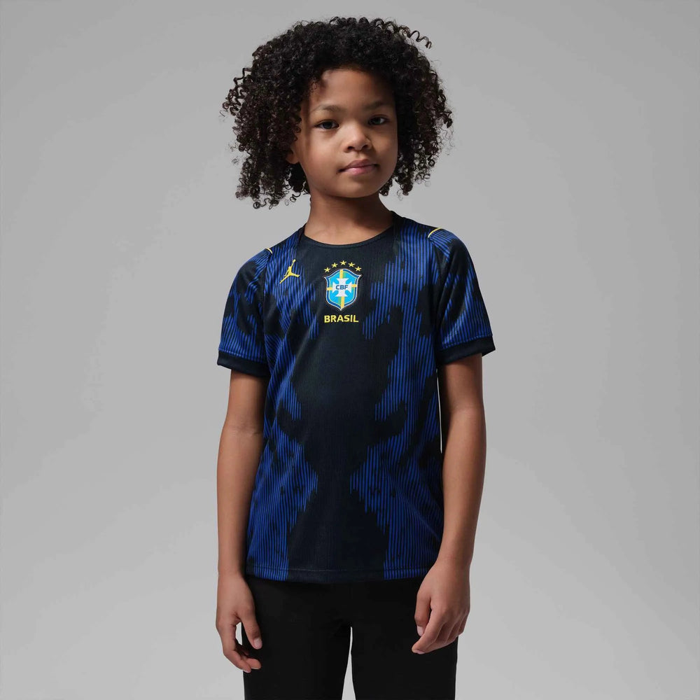 2026-27 Brazil Little Kids' Stadium Away Soccer Jersey  | Hot