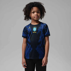 2026-27 Brazil Little Kids' Stadium Away Soccer Jersey  | Hot