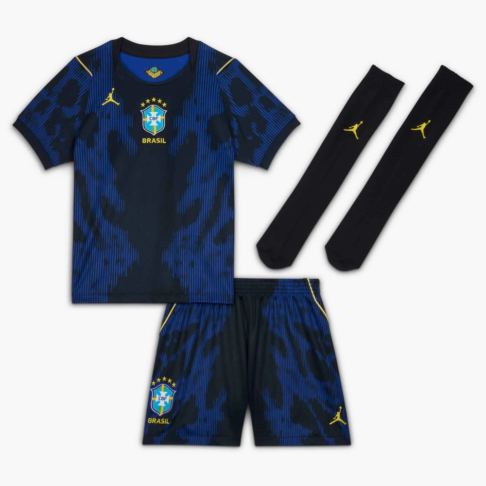 2026-27 Brazil Little Kids' Stadium Away Kit  | On sale