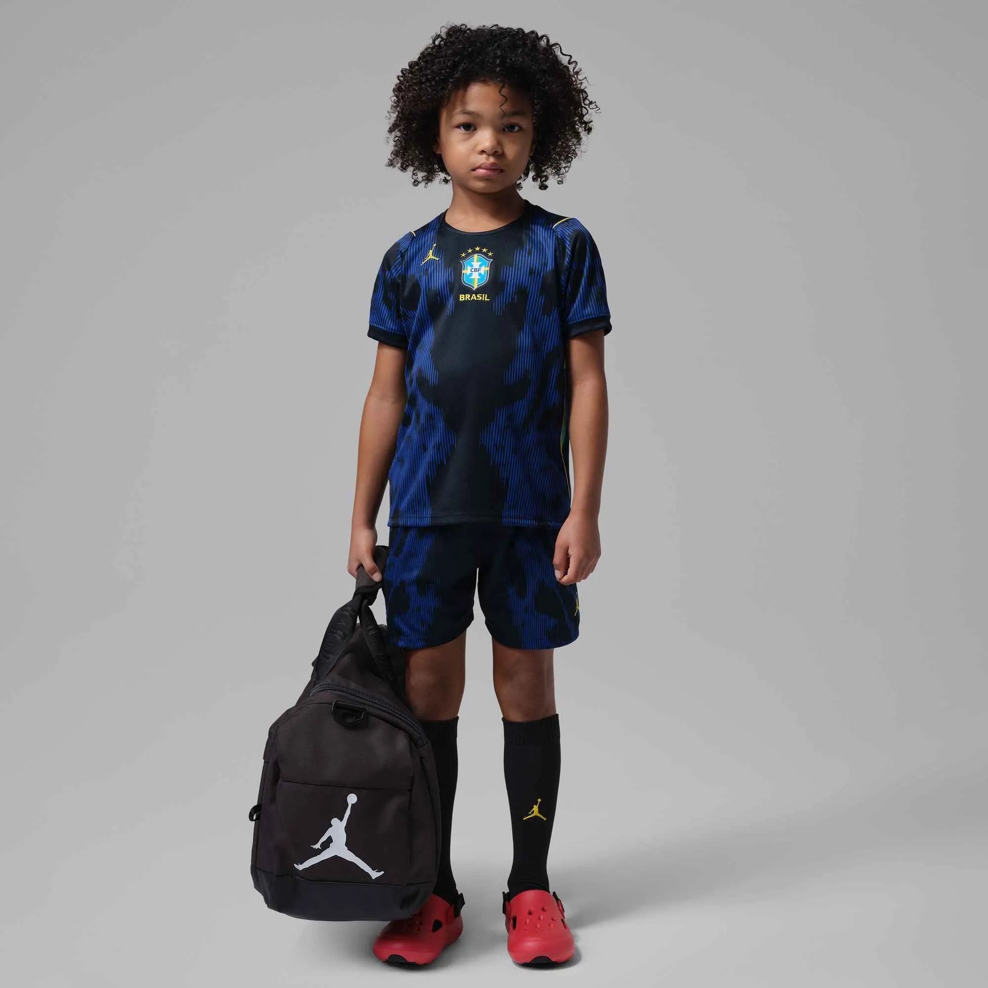 2026-27 Brazil Little Kids' Stadium Away Kit  | On sale