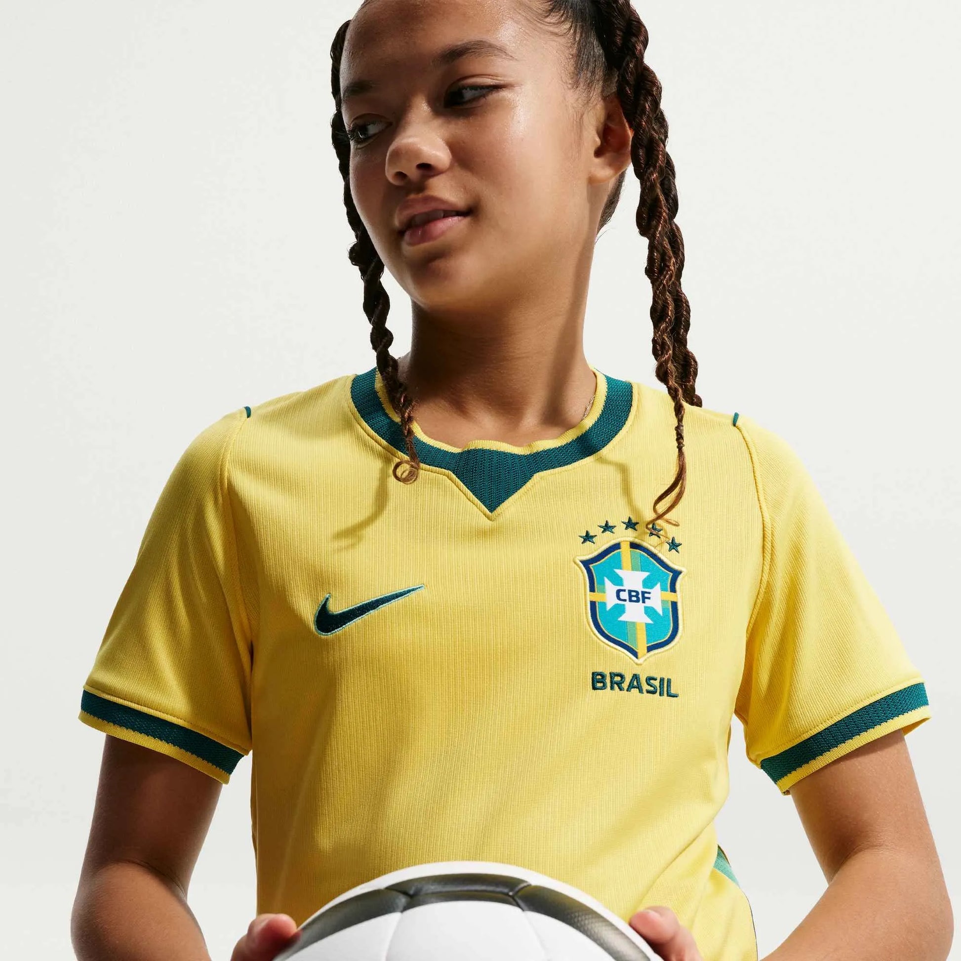 2026-27 Brazil Youth Stadium Home Soccer Jersey  | For sale