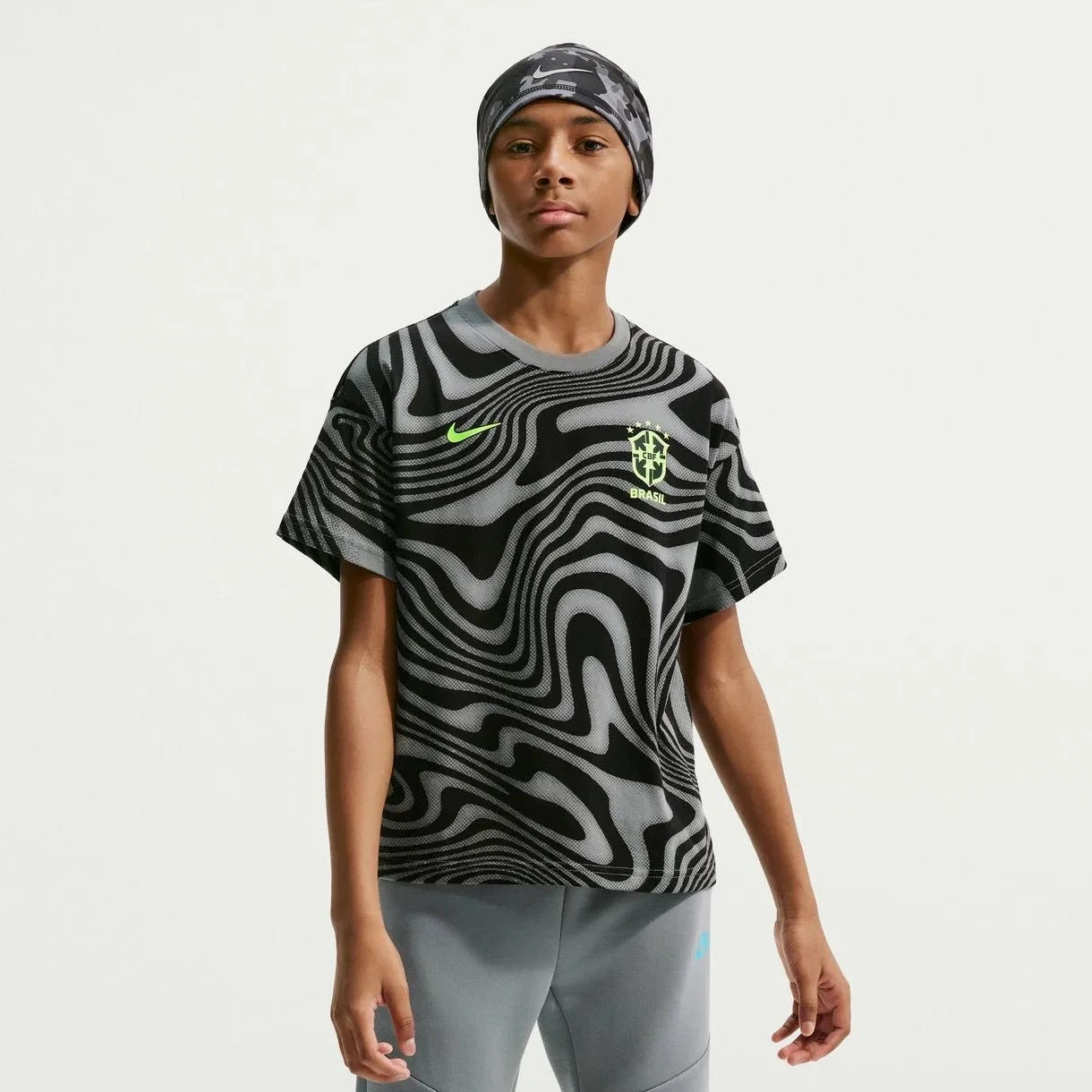 2026-27 Brazil Youth All Over Print Tee  | Outlet