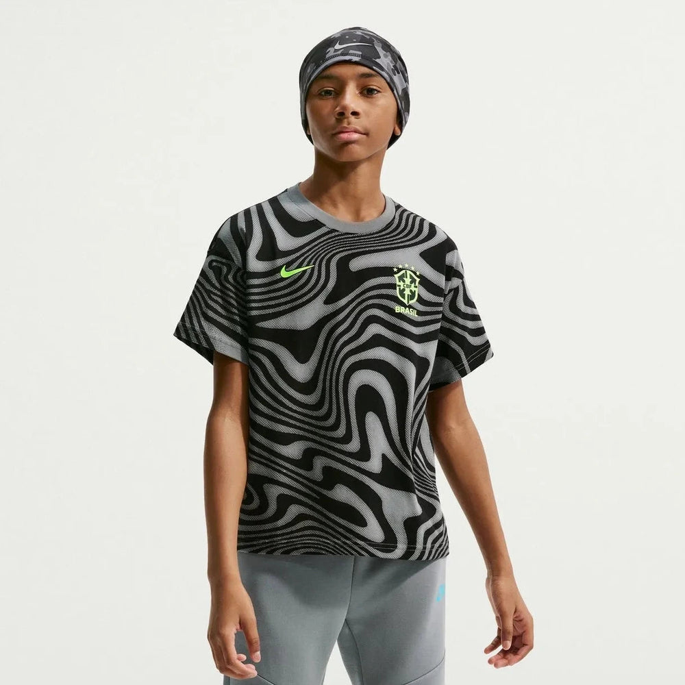 2026-27 Brazil Youth All Over Print Tee  | Outlet