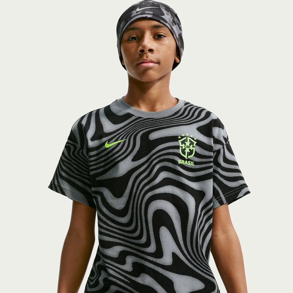 2026-27 Brazil Youth All Over Print Tee  | Outlet